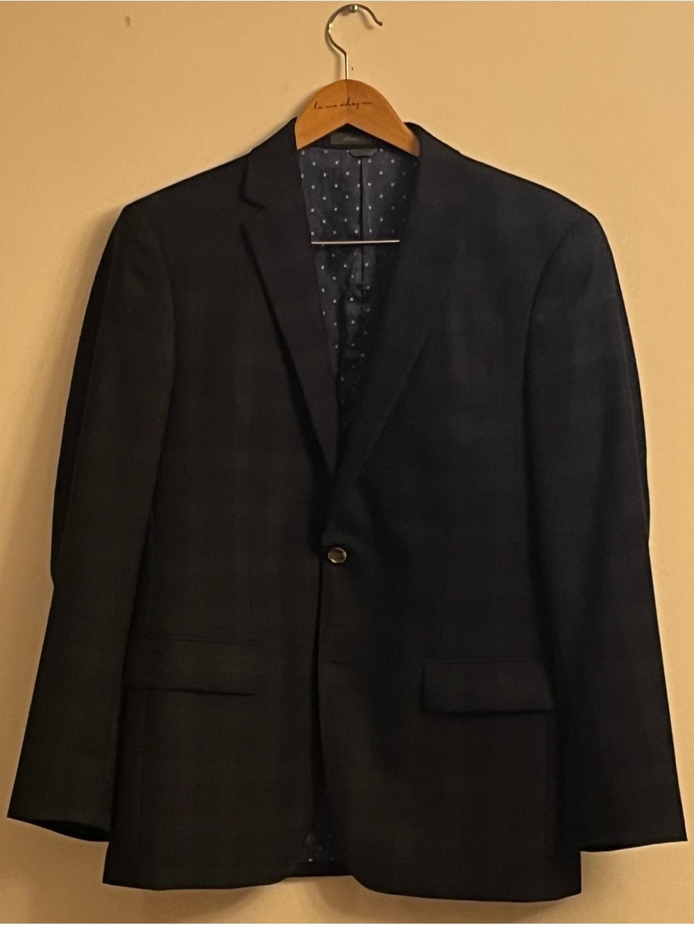 Indochino 100% Plaid Wool Suit 42R 38/32 Two-Piece
